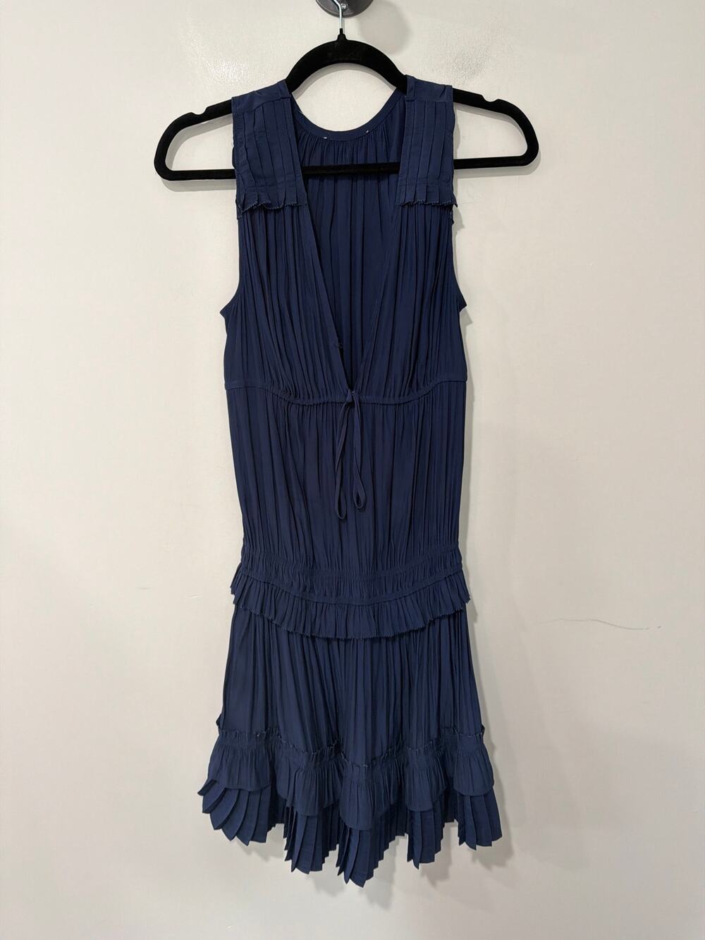 Ramy Brook Sleeveless Dress Blue Size S